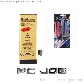 for Iphone 5g 2680mah gold battery